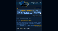 Desktop Screenshot of mapa.hvezdarna.cz